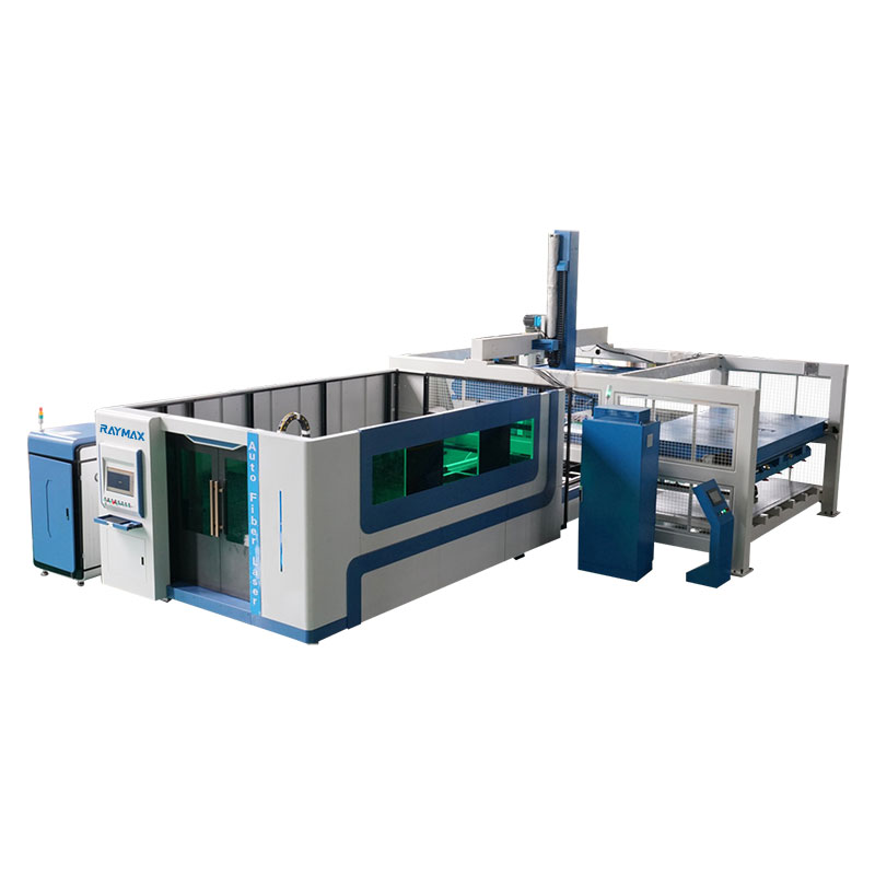 Машина за автоматско вчитување и растоварување со ласерско сечење