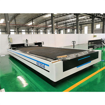 Производство изложбени производи ЦПУ алуминиум 1000W фибер ласерски машина за сечење лим Цена