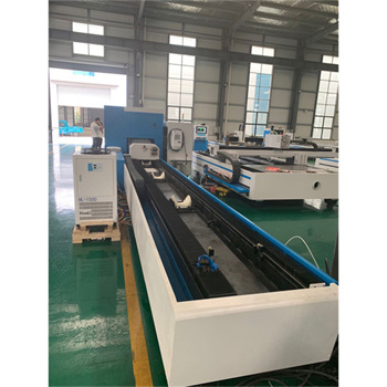 Тешка индустрија 1000W влакна ласерски машина за сечење метал 1530 влакна машина за сечење ласерски цевки 500W 1KW 2KW со ротациона оска